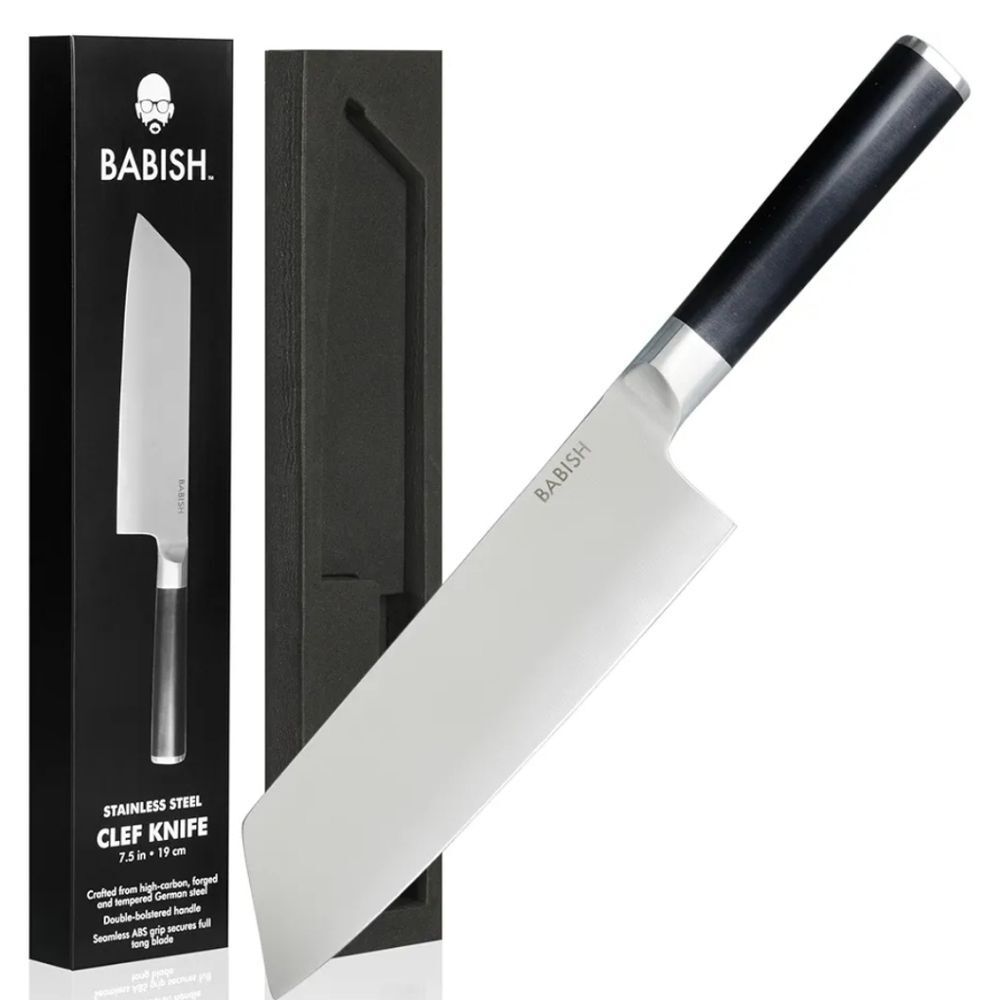 Babish Stainless Steel 7.5" Clef Knife